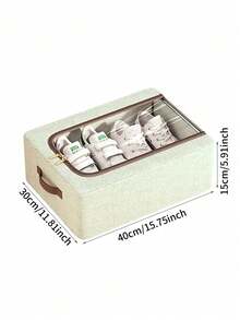 1 件米色可见鞋子收纳盒，大容量免安装鞋子收纳盒，多功能可折叠加厚钢架床下衣物收纳盒连衣裙裤子鞋子牛仔裤靴子裙子卧室,收纳盒,收纳盒,家居收纳,白色 T 恤女士,黑色裤子女士,女士冬装,连衣裙,女士冬装,优雅女士连衣裙,女士白衬衫,长袖,女士白色连体裤,女士春装,女士春装,春季,春装,极简主义,夏季上衣 - 彩色 - 查看 11