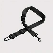 1PC Elastic Adjustable Dog Seatbelt For Car, Dog Car Harness, Retractable Dog Car Harness Seat Belt, Pet Safety Seat Belts Heavy Duty & Elastic For Most Dog Sizes, Hand Wash Only