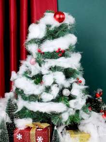 1 Confezione, 20/50/100/500g Decorazione Artificiale di Neve Natalizia, Fibra Soffice Riempita di Neve Bianca Finta per Coprire Albero di Natale, Decorazione per Casa e Festa, Riempitivo, Imbottitura per Cuscini, Piccole Imprese, Decorazione Finta di Neve Natalizia, Fibra di Cotone Soffice Artificiale per Decorazione Interna Invernale, per Presepe, Decorazione Natalizia