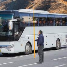 Bazargame Load Height Measuring Rod, Telescopic Height Measuring Rod (3.71-20ft), Vehicle Height Detection Tool - Orange - View 3