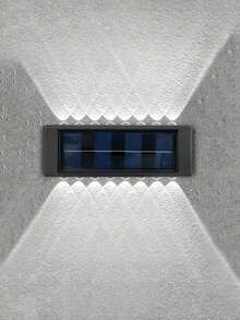 Solar Powered Outdoor Garden Lights, Household Wall Lamp Decor Lighting, Fence/Wall Wash Uplighting Atmosphere Lamps - Multicolor - View 16