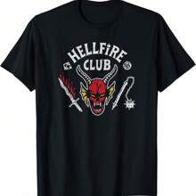 4 Hellfire Club Skull & Weapons T-Shirt.Jpg