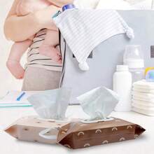 1/2 piezas Dispensador/Soporte portátil para toallitas húmedas, Caja dispensadora portátil de toallitas húmedas con tapa abatible, Almacenamiento de toallitas húmedas de viaje, Bolsa de toallitas húmedas de EVA, Caja de pañuelos con tapa abatible, Dispensador reutilizable de toallitas húmedas, Bolsa portátil de toallitas húmedas, Soporte de toallitas húmedas de viaje, Regalo de Navidad/Halloween/Acción de Gracias, Artículos para el hogar, Mesa, Decoraciones para el hogar