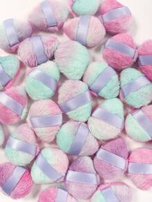 5/10/20/30/50个装迷你圆形粉扑，采用超柔软天鹅绒材质，专为定型、眼部及眼角设计，适合所有肤质。可用于化妆、家居装饰、梳妆台、旅行、卧室等场合。也可用于化妆配件、美妆蛋、粉扑、化妆海绵等。此外，它也是圣诞礼物、化妆工具、礼品、女士礼物、圣诞礼物、赠品、旅行必备品等。 - 彩色 - 查看 7