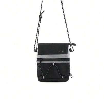 Li Ning Outdoor One Shoulder Bag, Outdoor Sports Casual Crossbody Bag, Autumn Outdoor Shoulder Bag, Portable Small Bag, ABDV221