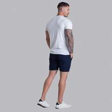 Kit 4 Shorts Sarja Mauricinho Men's Quality Bermuda Denim Men's Beachwear - 黑色/米色/海軍藍/粉紅色 - 查看 7