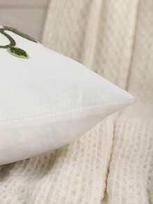 Tassel Decor Cushion Cover Không có Filler - Màu be - Xem 10