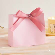 5/15/25pcs Thick Cardboard Mini Gift Bags, Blank Wedding Gift Boxes, Birthday Small Party Gift Boxes, Wedding Candy Bags, Birthday Party Blank Small Gift Favor Bags, Holiday Party Souvenirs Gift Packaging Bags