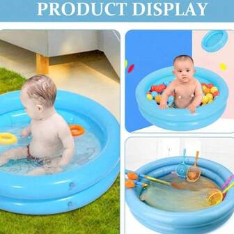 Inflatable Swimming Pools For Children, Inflatable Kiddie Paddling Pools, Large Inflatable Lounge Pools, Suitable For Children And Babies, Outdoor Inflatable Baby Swimming Pools