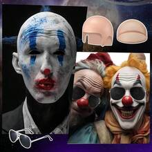 1 套秃头帽配 1 副眼镜，适合成人男士尼龙光头假发帽，可剪裁，适合万圣节音乐节音乐会说唱明星派对角色扮演 - 杏色 - 查看 5