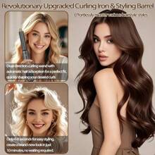 UKLISS 2026 升级版 5 合 1 热风造型器 - 多功能美发工具，配有可更换刷头，男女皆宜的理想礼品套装，独特的美容礼品之选 - 查看 9