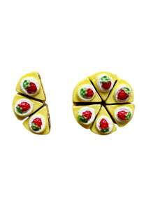 10pcs Dollhouse Miniature Food Cakes: Mini Kitchen Cake Shop Desserts Scene Realistic Dessert Model