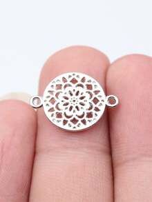 20pcs 14x20mm(0.55x0.79inch) Flower Connector Charms For DIY Necklace, Bracelet, Earring Jewelry Making Valentines - Flower Piece Connector - View 16