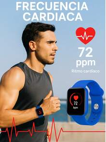 Smart Watch SmartWatch For IPhone And Android P7 Max + A Strap - Black - View 5