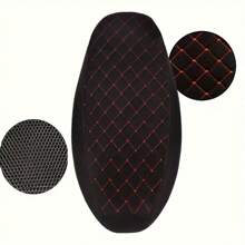 Universal Motorcycle Seat Cover, Faux Leather Embroidered Electric Scooter And Motorcycle Seat Cover, Breathable Pads For Motorcycle