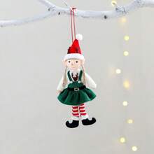 Christmas Decoration Suspender Doll Ornament, Cute Elf Figurine Hanging Decor For Christmas Tree Home Decor Christmas Decorations Room Decor Christmas Decorations Home Christmas Gifts Christmas Decor