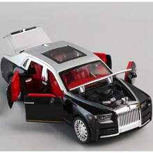 1pc 2025 New High-Quality Premium Diecast Car Model, Sound & Light Alloy Car, Toy For Boys/Girls, Birthday/Halloween/Christmas/Holiday/Perfect Gift - Multicolor - View 9