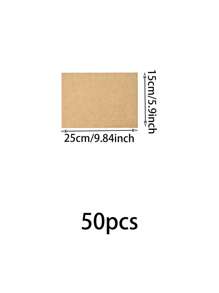 50 Pcs Unbleached Parchment Paper Baking Sheets, Precut Non-Stick Parchment Paper For Baking, Grilling, Air Fryer, Steaming Sheets Unbleached Parchment Sheets For Bread Cup Cake Cookie And More