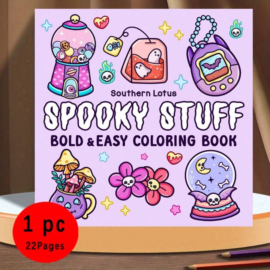1 Cảnh Ma Quái, Sách Tô Màu Coco Cho Người Lớn Và Thanh Thiếu Niên, Sách Tô Màu Thiết Kế Không Gian Ấm Cúng Siêu Dễ Thương, Sách Tô Màu Không Gian Hygge Thư Giãn, Trở Lại Trường Học, Đồ Dùng Học Tập - 3 Bộ - Xem 1