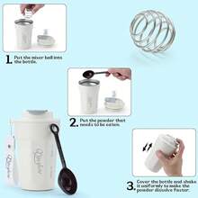 2 Pcs Shaker Balls, Stainless Steel Mixing Ball Whisk Ball (1.2 Inch) - 1 - 查看 4