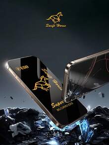 3 件 Swift Horse ESD 防库存钢化玻璃屏幕保护膜适用于 IPh 16e 14/15/16/16 Plus/16 Pro Max/13 Mini 12 11 Pro Max X XR XS Max 屏幕保护必需品，适用于日常防护、办公室、家庭手机屏幕保护膜手机配件防水防震防摔防摔防刮防指纹全覆盖