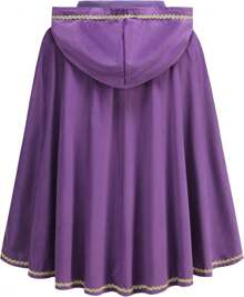 Halloween Costumes LMYOVE Women Hooded Cape Medieval Renaissance Costume Accessory Halloween Ren Faire Cosplay Party - 棕色 - 查看 10