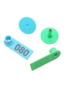 Goat Ear Tags Sheep Ear Tag Signs With Numbers 001-100 For Farm Animals Marker Supplies Livestock Ear Tag Pliers Applicator Control Device Metal Ear Thorn Tongs - Multicolor - View 10