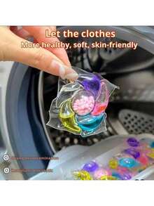 100pcs/50pcs/30pcs/5pcs 5-In-1 Laundry Powder, Laundry Liquid, Fragrance Beads, Multi-Purpose Scented Laundry Cleansing Beads, Stain Removal And Long-Lasting Fragrance, Softens And Easy To Rinse Clothes, Laundry Cleaning, Fragrance Enhancement, Long-Lasting Portable Laundry Gel Beads, Long-Lasting Fragrance, Laundry Supplies, Laundry Care, Cleaning Supplies, Household Items, Travel Hotel Laundry, Household Cleaners, Kitchen Cleaners, Floor Cleaners, Christmas Supplies - Multicolor - View 6