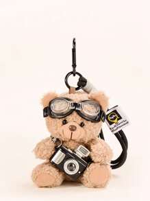 قلادة دب جميلة جديدة، قلادة مفتاح، تميمة حقيبة، هدية للأصدقاء قطعة واحدة