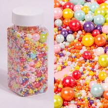 95g/3.35oz Cake Decorating Sprinkles, Mixed Pearl Set, High-Quality Baking Decoration Products, Suitable For DIY Handmade Dessert Decoration, Such As Birthday Cakes, Cupcakes, Donuts, Lollipops, Etc. Ideal For Birthday Parties, Wedding Receptions And Party Decorations. - Multicolor - View 14