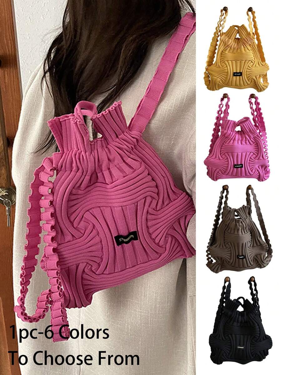 Wig Storage Bag With Zipper Closure And Dedicated Plastic Hanging Rack For Multiple Wigs, Dust-Proof Storage Organizer With Hooks For Hair Extensions, Wigs And Accessories, Suitable For Home Storage, Salon Use And Travel, Back To School Season (Wigs Not Included) - Multicolor - View 1