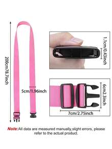 1pc Luggage Strap, Travel Baggage Suitcase Binding Strap, Cross Packing Belt Thickened Tiedown Strap For Travel Storage Bag,Makeup Bag,Cosmetic Bag,Vacation Organizer,Large Capacity Makeup Organizer Makeup Case, For Lipstick, Brush, Skincare, Mobile Phone, Coin, Small Items, For Home,Gift,Vacation And Festival Halloween Christmas Multifunctional Use Bag For School School Accessories School Stuff