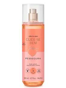 O Boticário Pessegura Take Care Of Yourself Deodorant Cologne Body Splash 200ml - 玫瑰金 - 查看 1