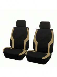 REMAX Car Seat Covers Set Polyester Fabric With Airbag Universal Fit  Auto Accessories For Women New Design