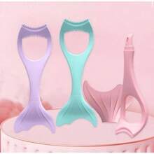 Protetor De Silicone Para Aplicação de Mascara de Cílios Delineador e Sombra nos Cílios