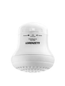Lorenzetti Maxi Ducha Ultra White Wall-Mounted Electric Shower 127V/5400W - 查看 1