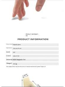 1pc Magnetic Wrist And Thumb Support Gloves - Breathable Silicone, Ergonomic Design For Comfortable Typing, Washable, Reduces Wrist And Thumb Fatigue, Ideal For Office Use, Ergonomic Wrist Support Gloves | Breathable | Secure Fit Closure