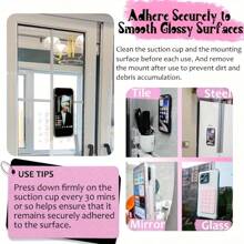 3pcs Multi-Functional Double-Sided Silicone Suction Cup Phone Holder, Providing Strong Double-Sided Suction And Grip, Anti-Slip And Strong Adhesion, Car Electronics Accessories, Car Phone Mount Compatible With IPhone, Android Phone, Gift For Birthday, Family, Friends Phone Stand, Phone Accessories