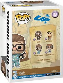 FUNKO POP! Disney/PIXAR: UP! S2 - Carl Joven - Regalo - Mercancía Oficial - Fans de la Película - Figura de Modelo para Coleccionistas y Exhibición - Multicolor - Ver 2