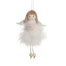Christmas Decoration Angel Girl Figurine Ornament, Christmas Tree Decor Hanging Pendant, Creative Gift For Girls Home Decor Christmas Decorations Room Decor Winter Christmas Decorations Home Christmas Gifts Christmas Decor
