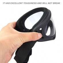 防风镜 太阳镜X400 男女运动防护防风眼镜 儿童滑雪镜 户外摩托车骑行眼镜 - 彩色 - 查看 6