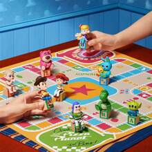 MINISO Toy Story 30th Commemorative Flight Chess Blind Box Ornament. Classic Character Blind Box Figures With A Unique Board, Perfect For Decoration And Entertainment (1 PC Random Delivery) - Multicolor - View 2