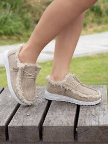 Children's Casual Versatile Flat Loafers, Suitable For All Seasons - Camel - View 5