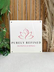 Individuelle schwarze rechteckige Acryl Geschäftslogo Schilder, einzigartiges Wand- und Türschild für das Büro, Acryl 3D Buchstaben Schilder für Ihre Marke, rechteckiges Schild, Acryl Logo Schild, satiniertes Acryl Schild, individuelle Geschäftsschilder, personalisiertes Schild, individuelle Schilder, gewerbliches Firmenschild, Weihnachtsdekorationen, Weihnachten, Häuser dekorieren, Heimdekoration