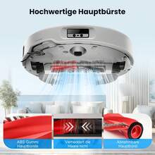 适用于 Roborock Qrevo Curv / Qrevo Curv S5X / Qrevo Edge / Qrevo S5V 机器人吸尘器的配件替换部件 Hepa 过滤器抹布集尘袋 - 彩色 - 查看 3