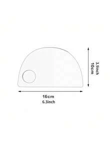 Acrylic Paint Palette With Clear Paint Pallet Paint Tray Palette, Easy Clean Non-Stick Artist Pallet For Oil Watercolor Craft DIY Art Painting Palette,Back To School - Multicolor - View 8