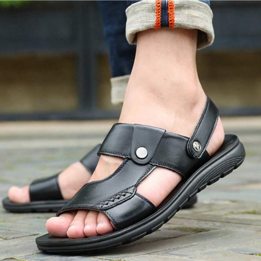 Men Sandals - Black - View 1