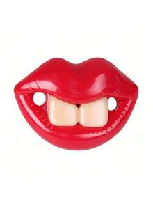 1 件趣味咀嚼宠物玩具，互动红唇狗玩具，趣味和牙齿卫生 - 耐用咀嚼游戏配件，圣诞节