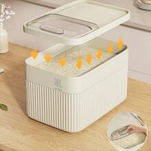 Rice Storage Bins - Beige - View 7