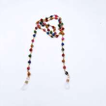 Delicate Colorful Eyeglass Cord Safety Chain Fashion/New - Heart - View 1
